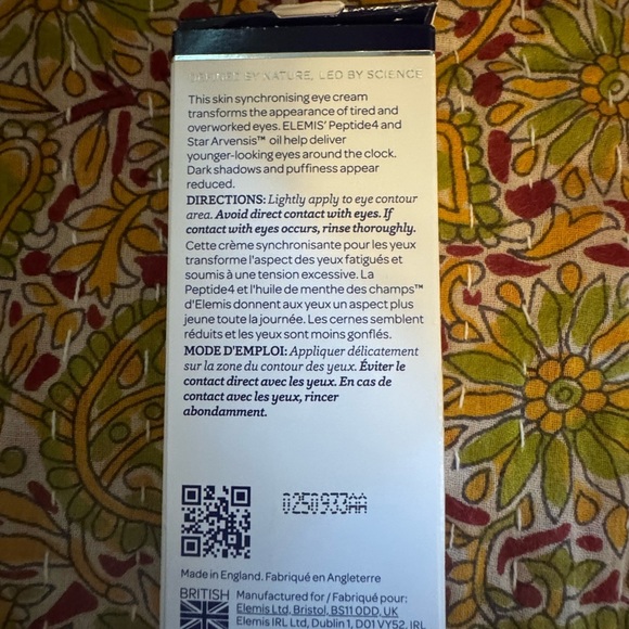 NIB: Elemis Peptide 4 Recovery Reviving Eye Cream• Full Size - Picture 6 of 8